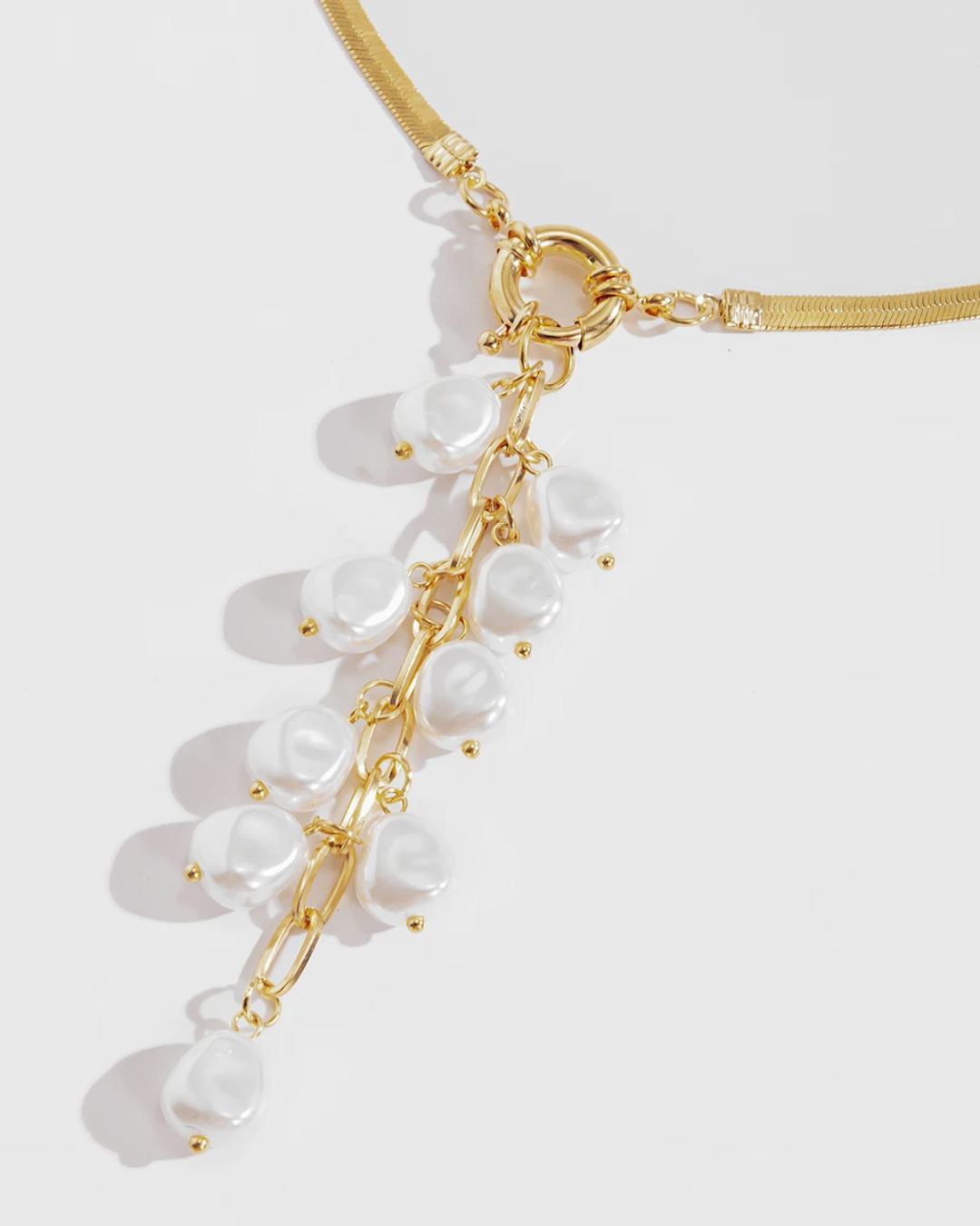 Pearl Cascade Necklace