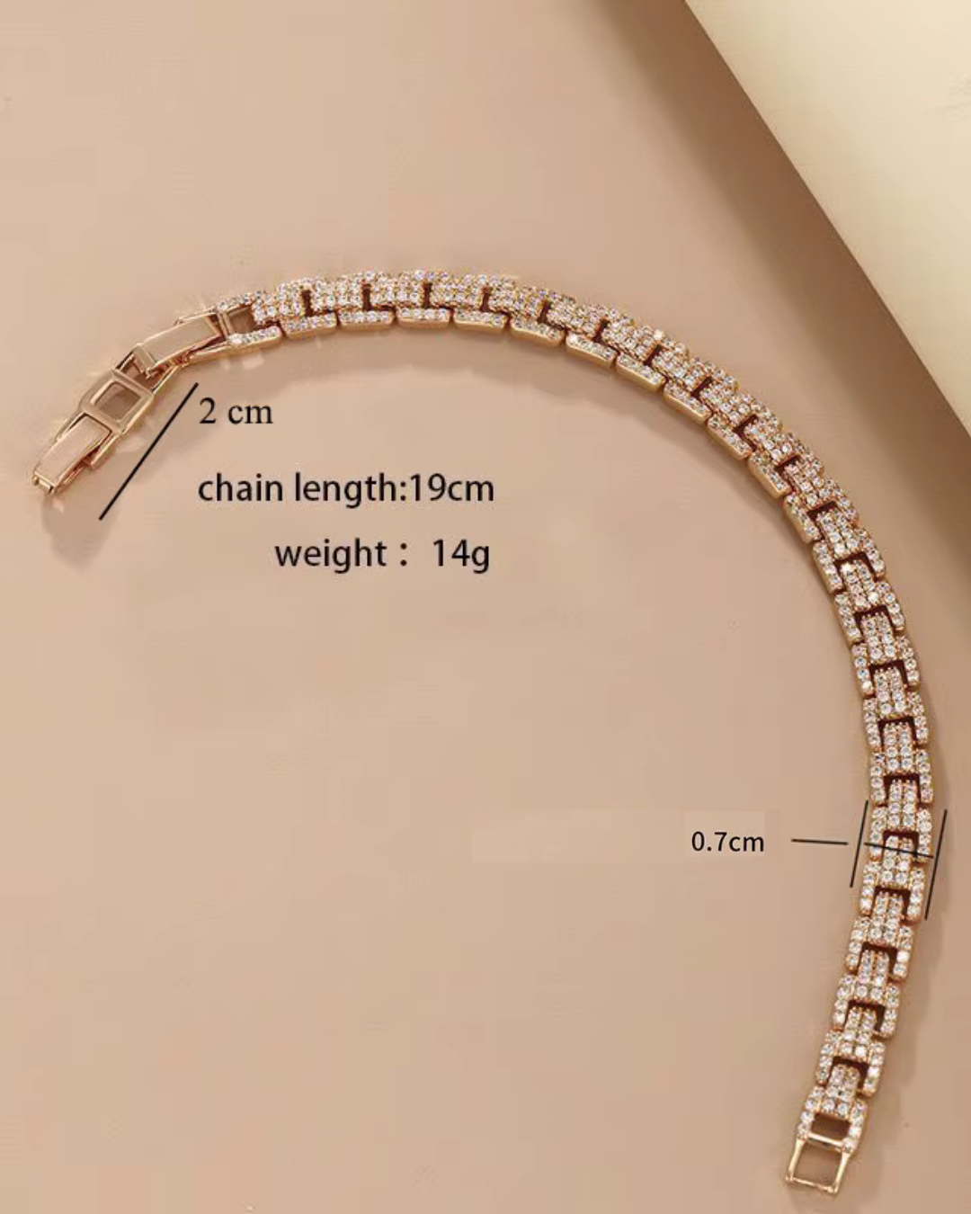 Serenity Bracelet 18K Roségold