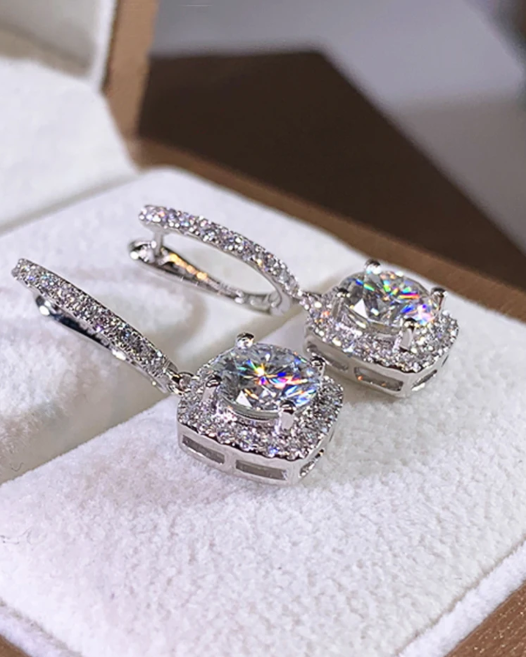 Brilliant Halo Earring