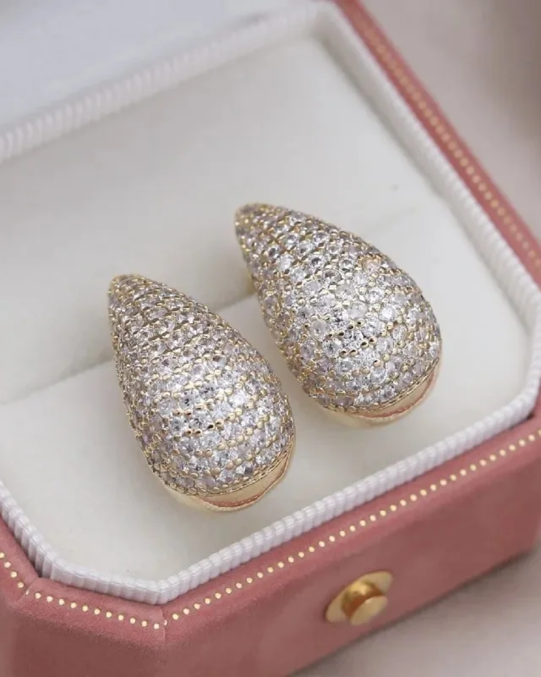 Diamond Drop Earrings