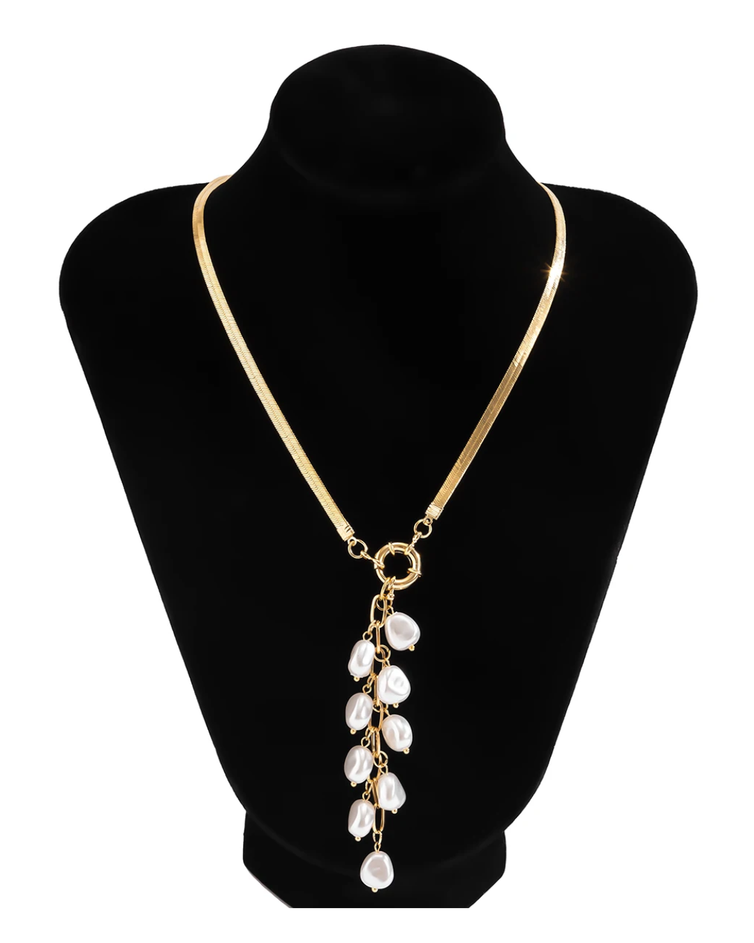 Pearl Cascade Necklace