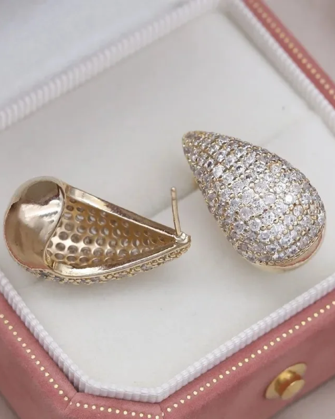 Diamond Drop Earrings