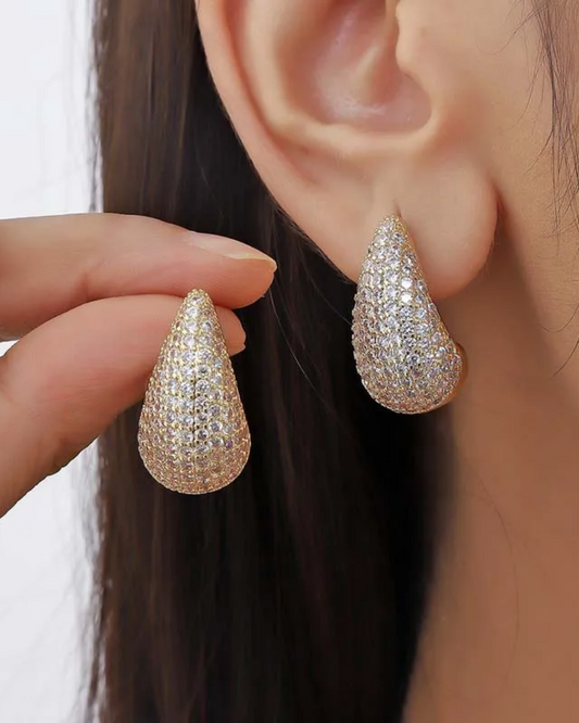 Diamond Drop Earrings