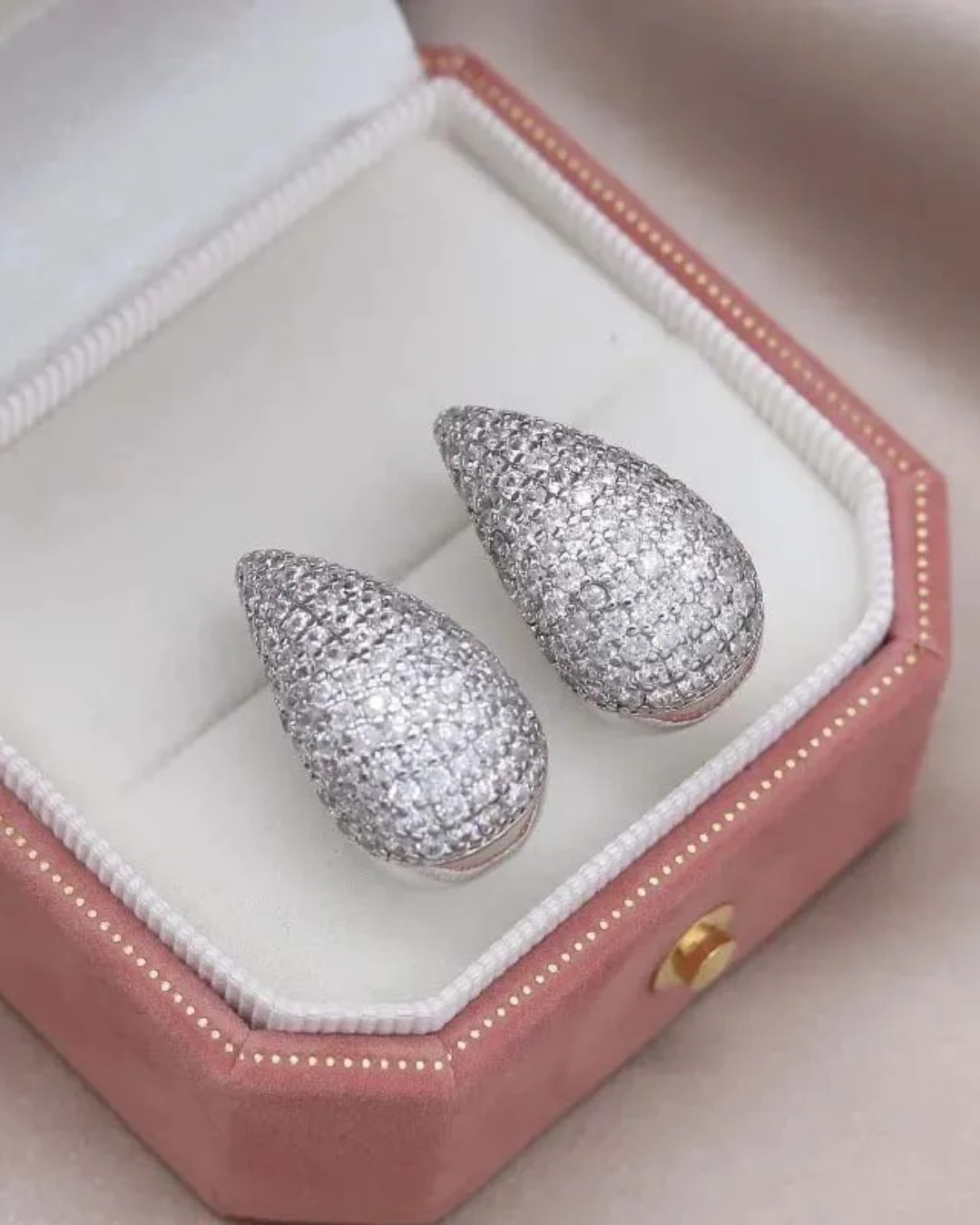 Diamond Drop Earrings