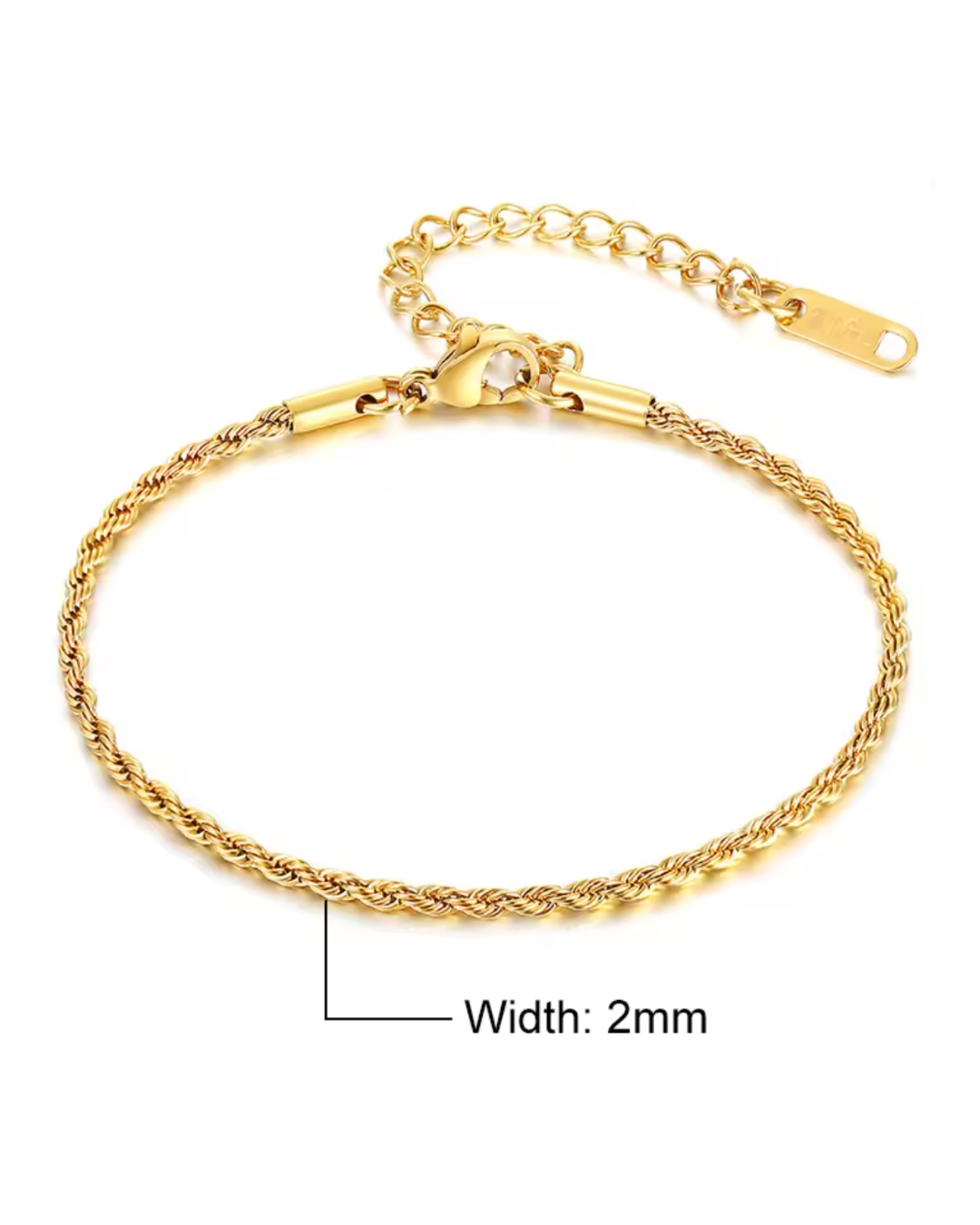 Golden Rope Bracelet