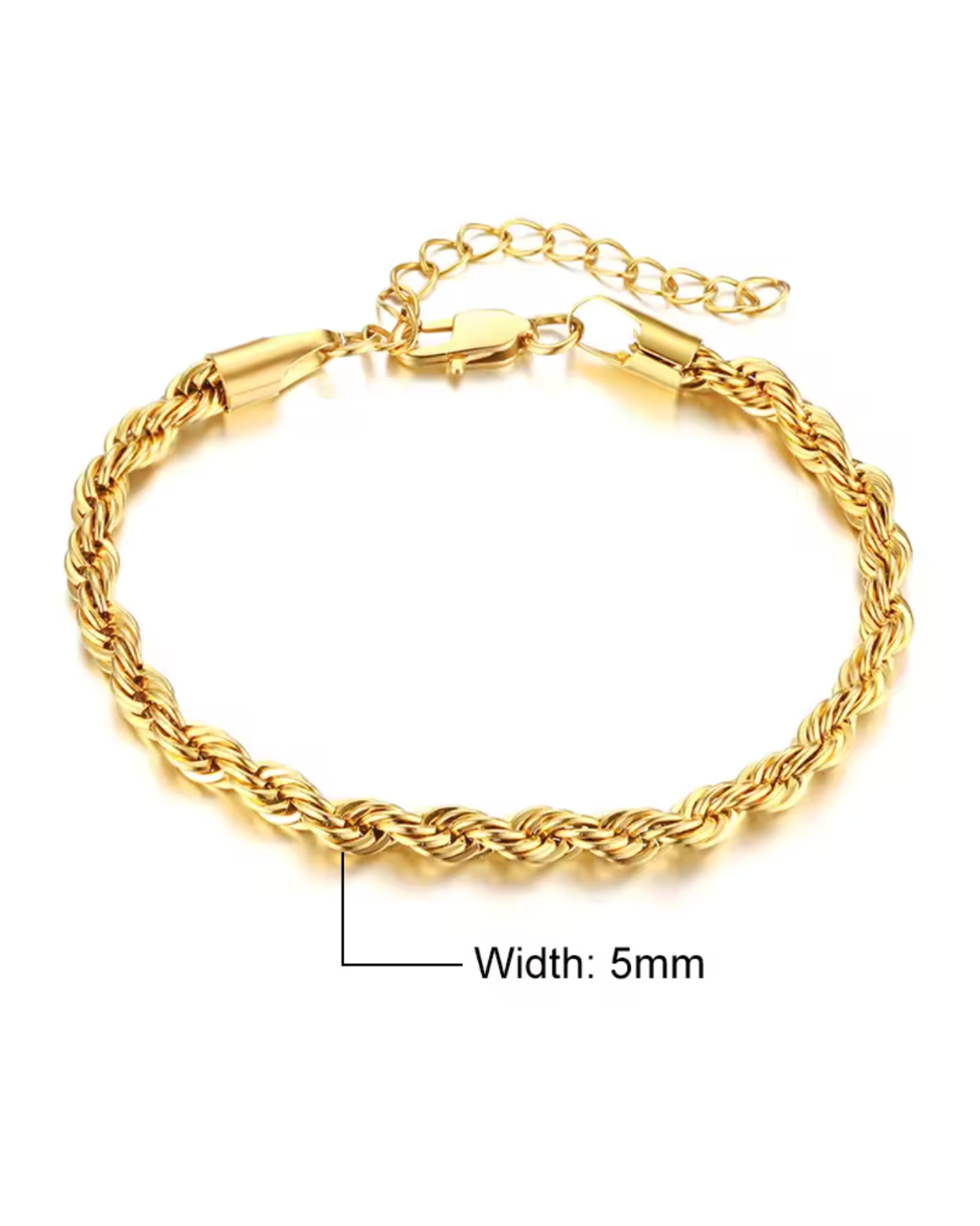 Golden Rope Bracelet