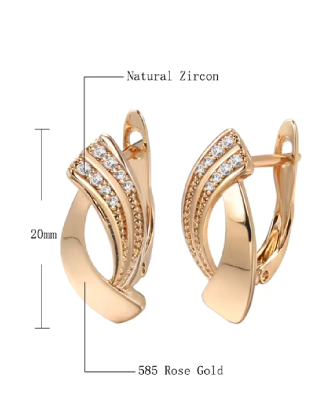 Aurora Set 585 Roségold